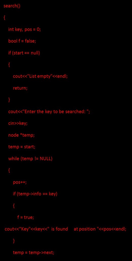 Data Structure - Traversing a node 1