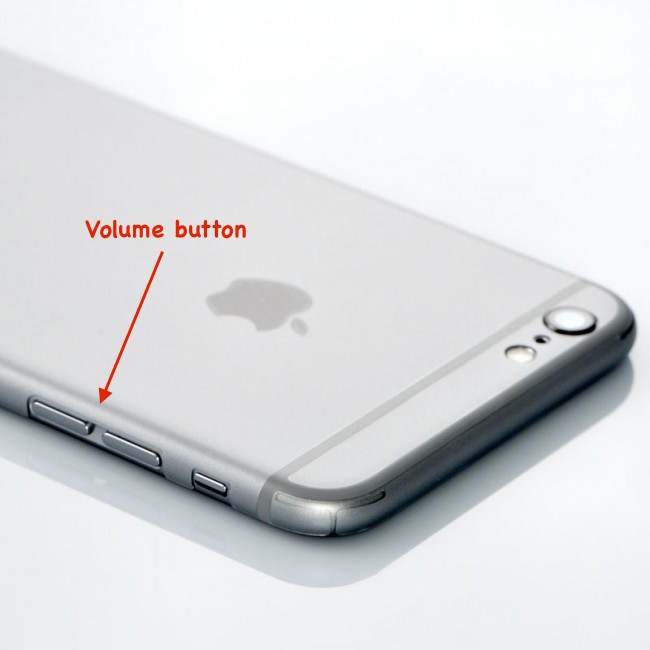iOS 8 turn down volume