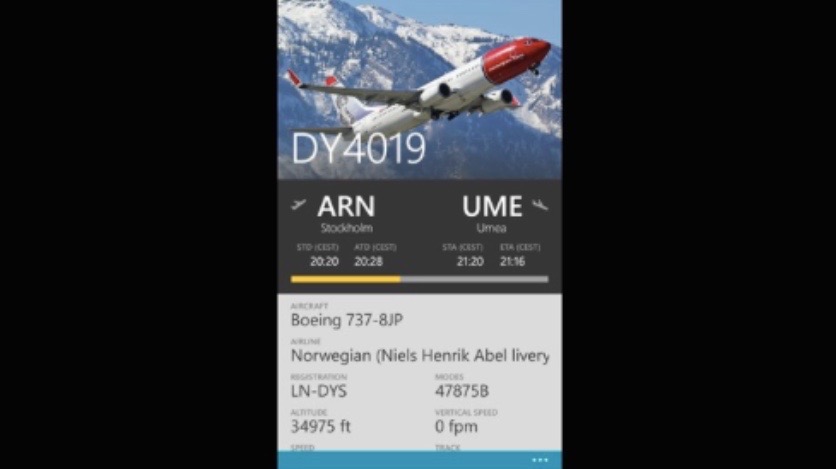 Windows Phone Apps - Flightradar24