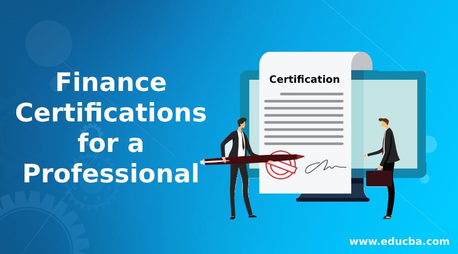 Finance Certifications for a Professional