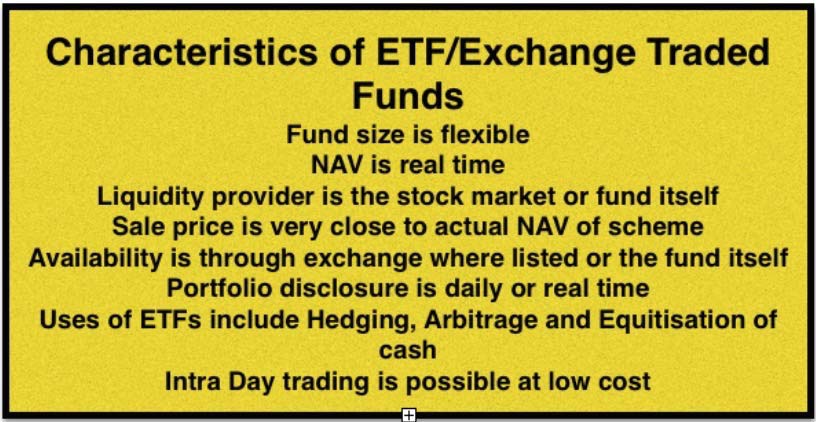 exchange traded funds