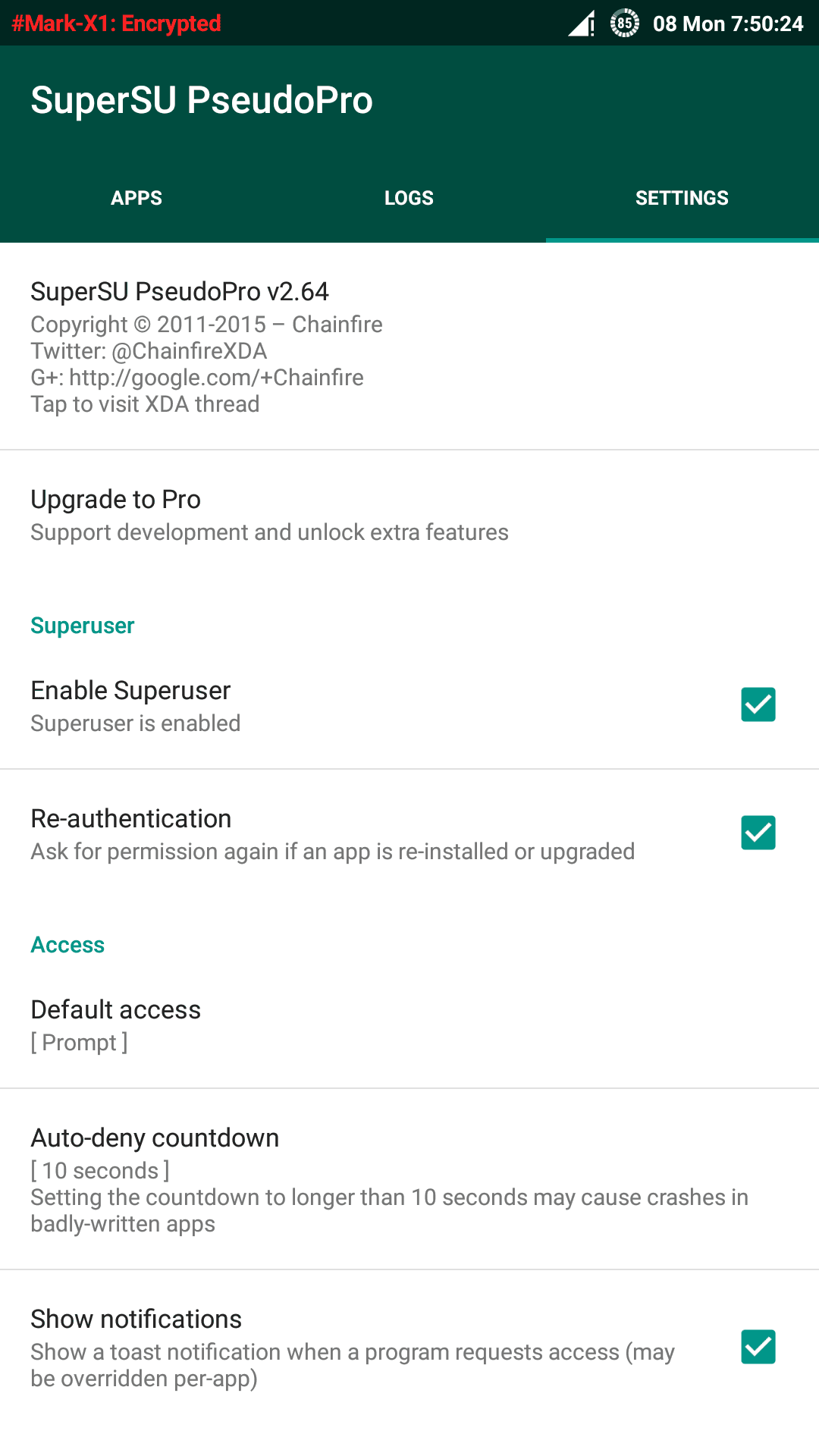 SuperUserPro Root on Oneplus