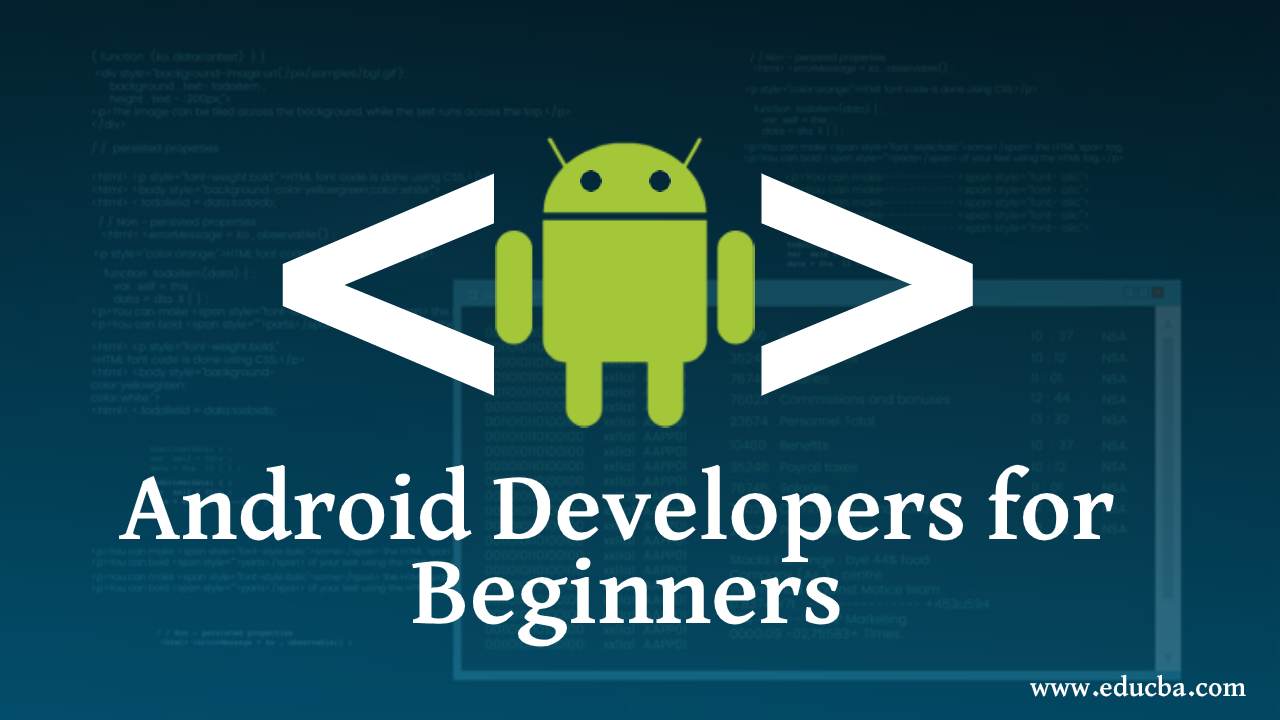 Android Developers for Beginners
