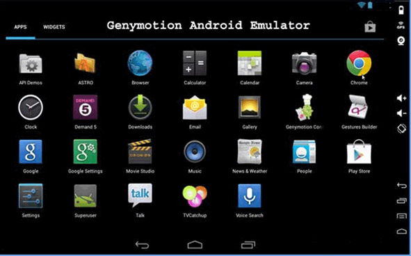 genymotion android Android Emulators