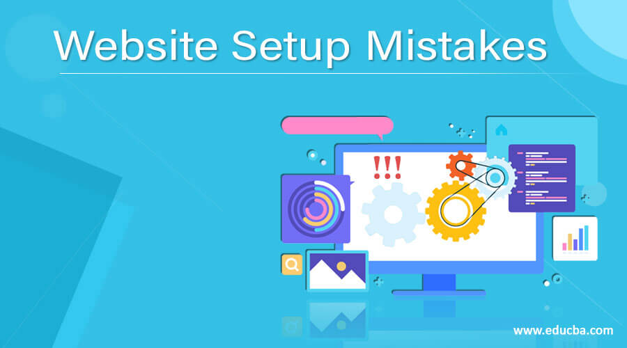 website setup mistakes