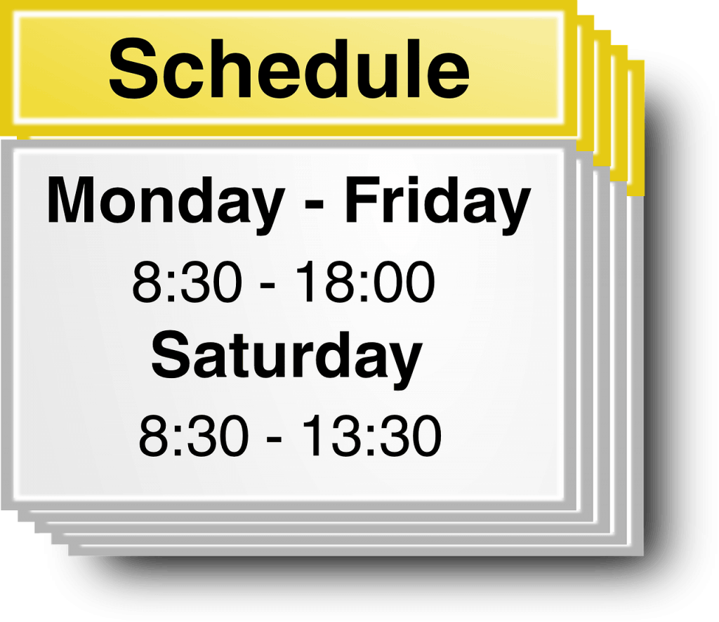 Time Management Activities (schedule)