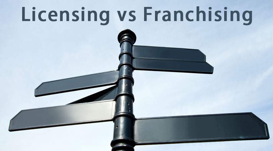 licensing vs franchising