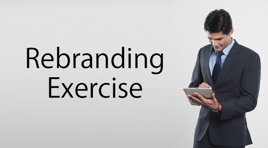 rebranding exercise
