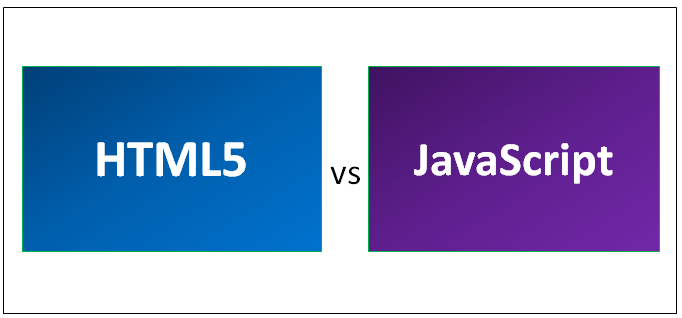 HTML5 vs JavaScript