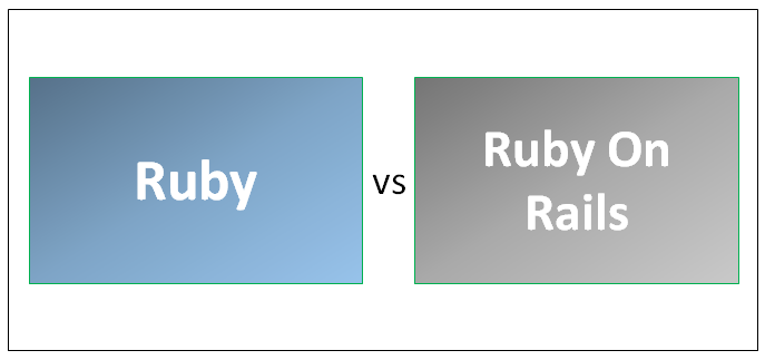 Ruby vs Ruby on Rails