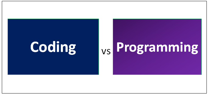 Coding vs Programming