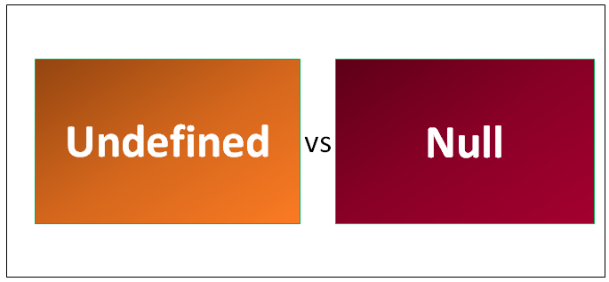 Undefined vs Null