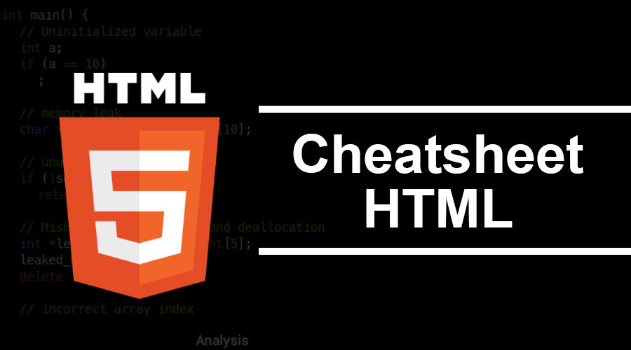 Cheat sheet HTML