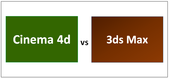 Cinema 4d vs 3ds Max Infographics