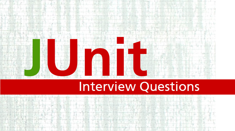 Junit Interview Questions