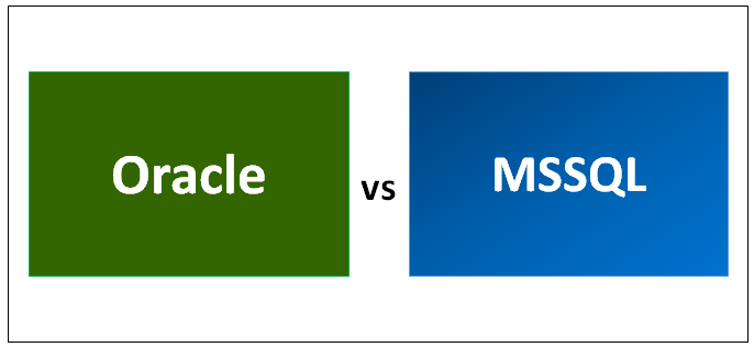 Oracle vs MSSQL Infographics