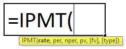 IPMT Formula