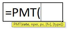 PMT Formula
