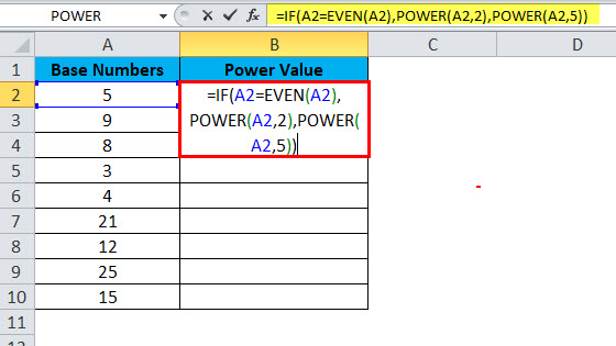 POWER Example 3-2