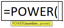 POWER Formula in Excel