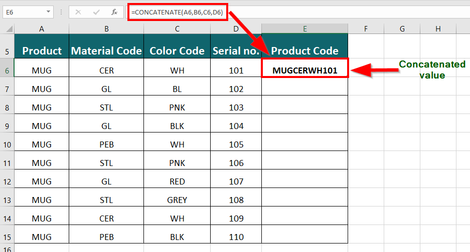Insert Function (fx) 