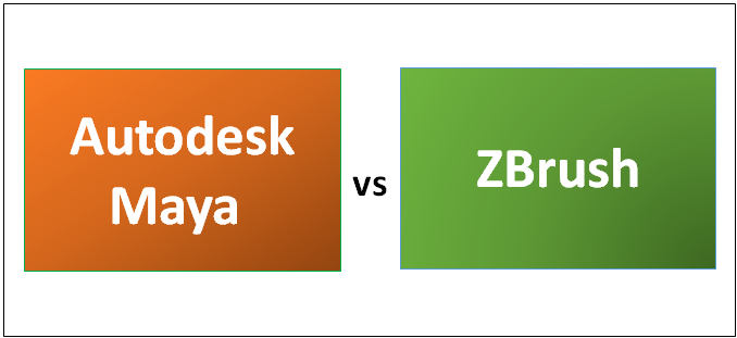 Autodesk Maya vs ZBrush