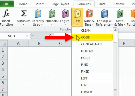 CODE Function Step 3