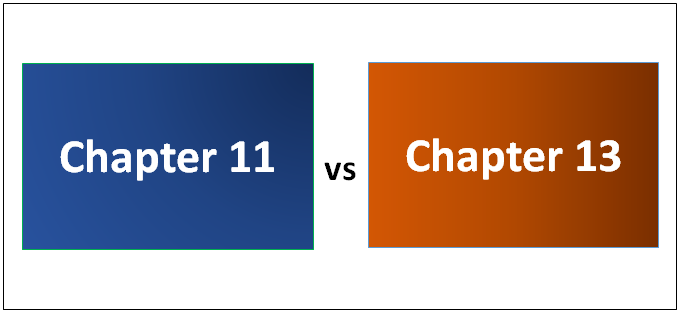 Chapter 11 Vs Chapter 13 of the Bankruptcy code