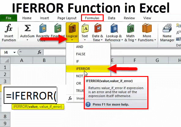 IFERROR Function in Excel