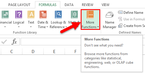 ISNUMBER Function step 2