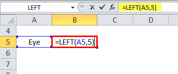 LEFT Function Example 2-1