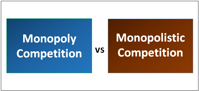 Monopoly vs Monopolistic Competition 
