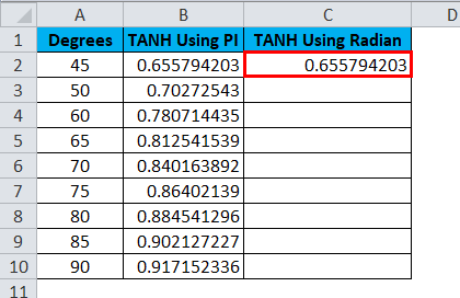 TANH Example 1-9