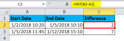 TIME Example INT 1
