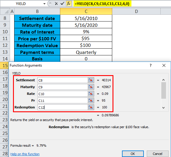 YIELD Example 1-3