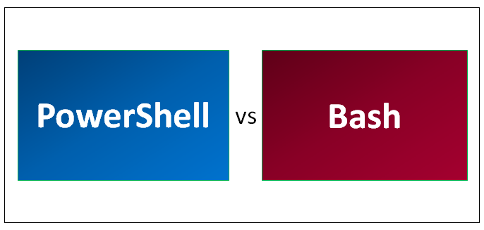 powershell vs bash