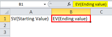 Ending Value