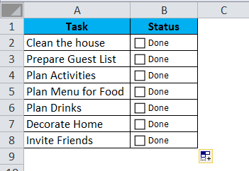 CheckBox Example 3-5