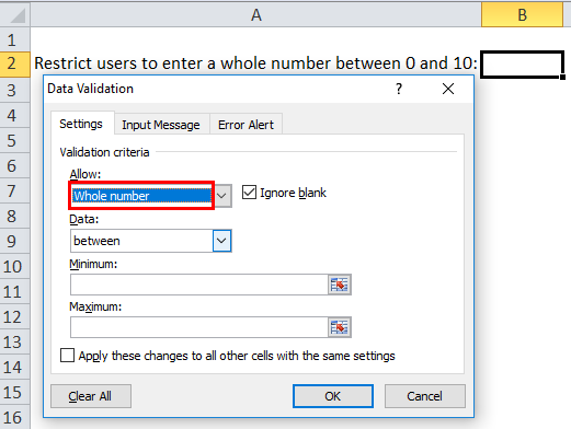 Data Validation Example 1-3.2