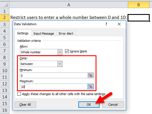 Data Validation Example 1-3.3