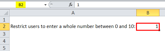 Data Validation Example 1-3.4