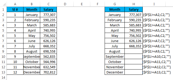 List box example 2 step 1