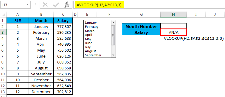List box example step 3