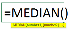 Median function formula 2