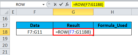 ROW Formula Error 1-1