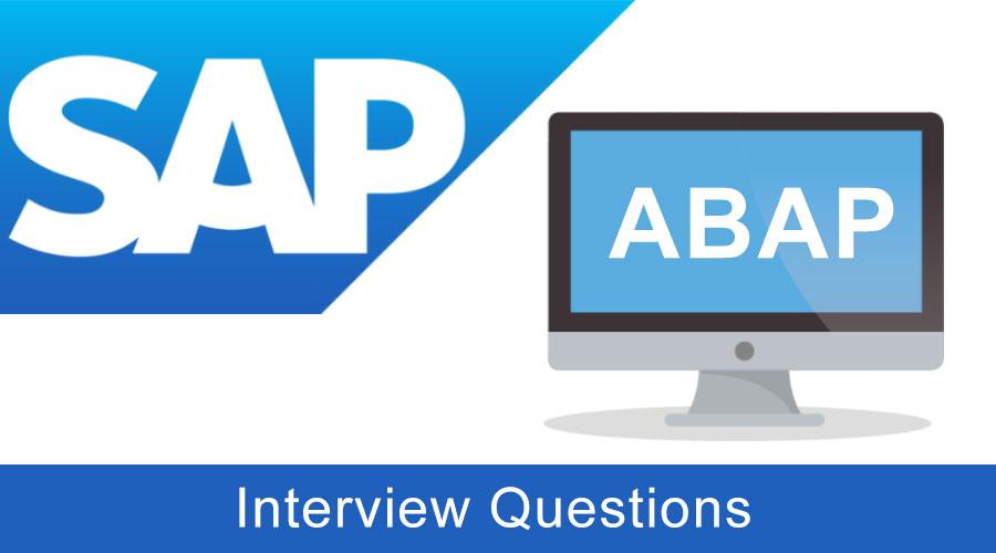 SAP ABAP Interview-Questions