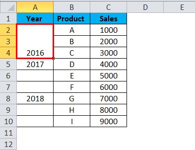 Trick to merge many cells 4