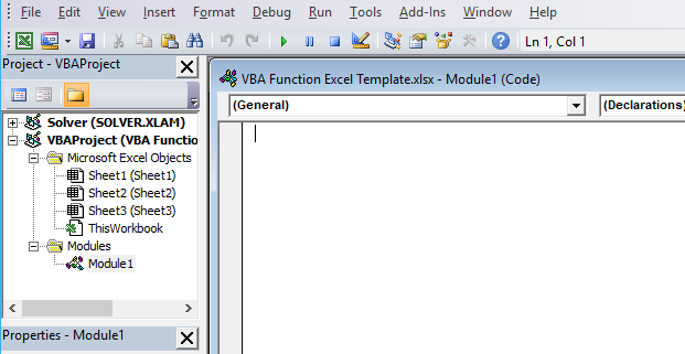 VBA Example 1-3