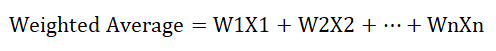 Weighted-Average-Formula
