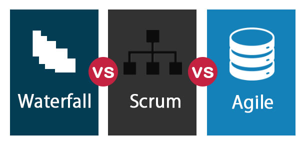 Waterfall-vs-Scrum-vs-Agile